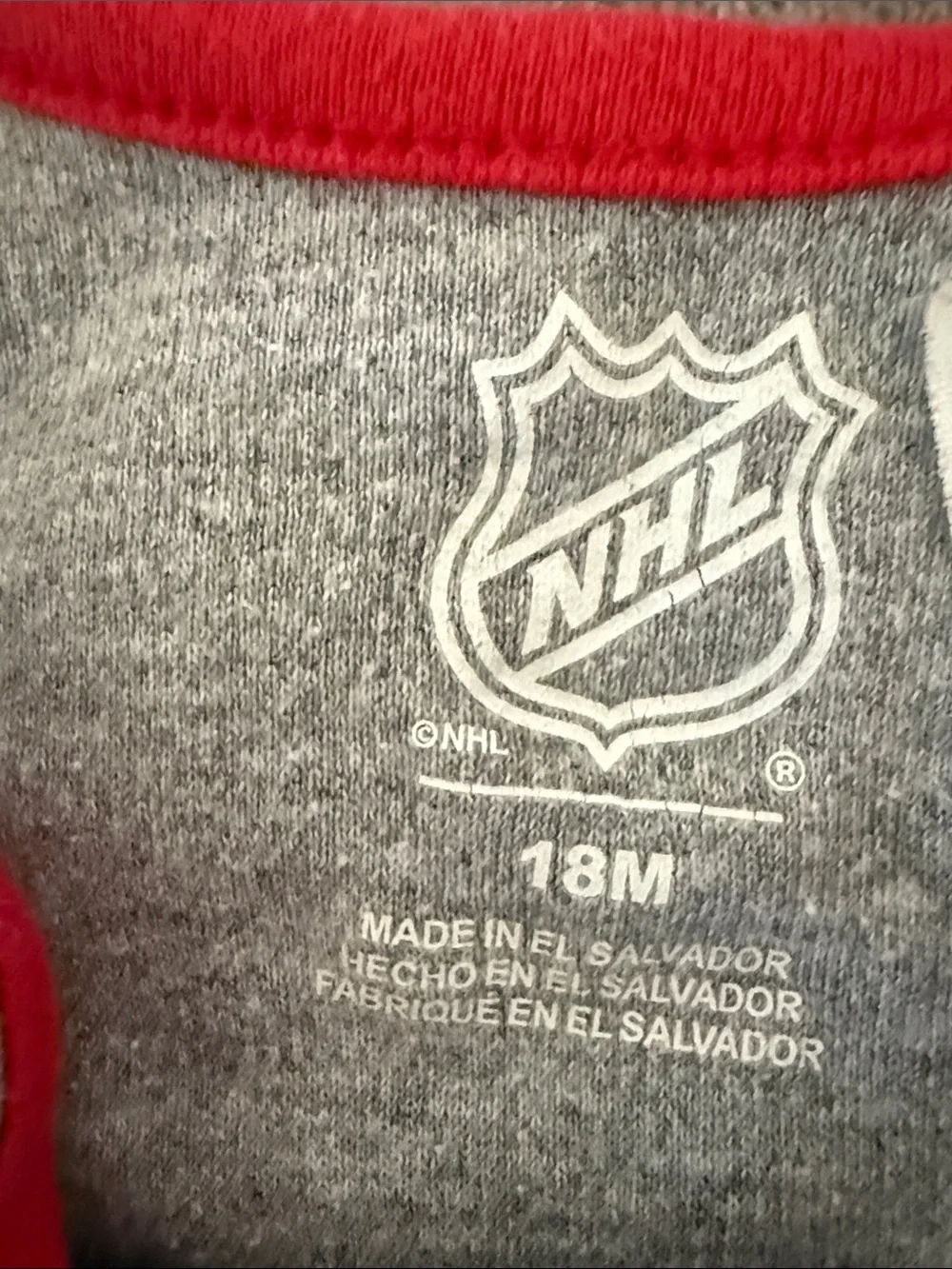 NHL Calgary Flames Baby Bodysuit Bundle - Red, Black, Gray